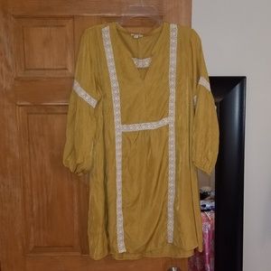Mustard Umgee Dress